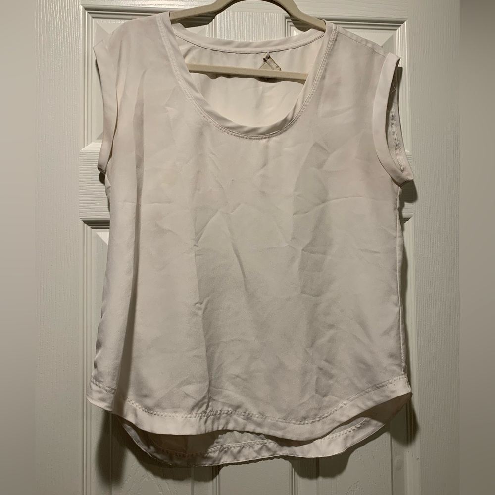 J. Crew White Blouse